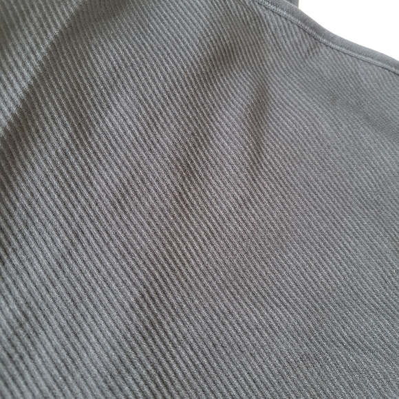 All In Motion Cropped Seamless Ribbed Tank XXL NWT Black Square Neckline Stretch - Picture 6 of 14